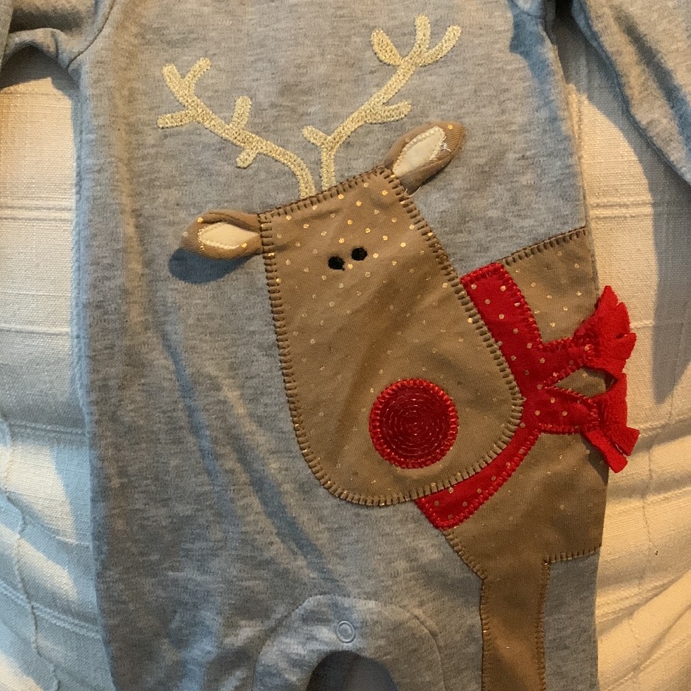 Mud Pie reindeer Christmas jumper 🎄 - Picture 2 of 3
